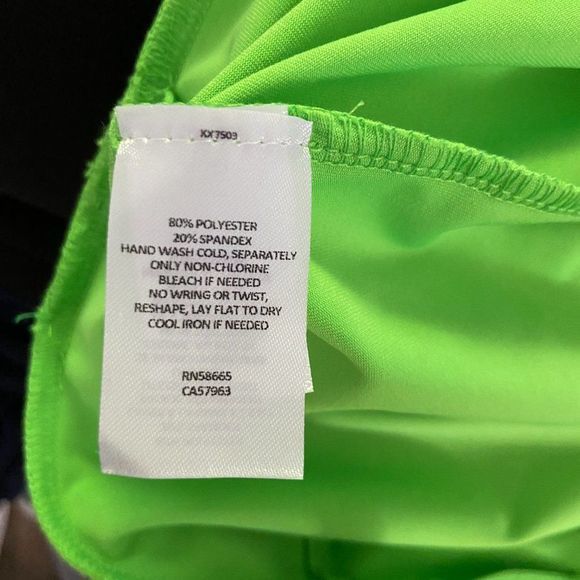 NWT BP Green Neon Bike‎ Shorts (XXS) - Picture 6 of 7